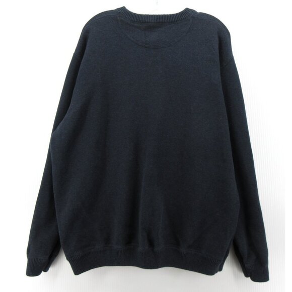 Eddie Bauer Sweater XXL Pullover Y2K Classic Chunky Ribbed Crewneck - Picture 6 of 9